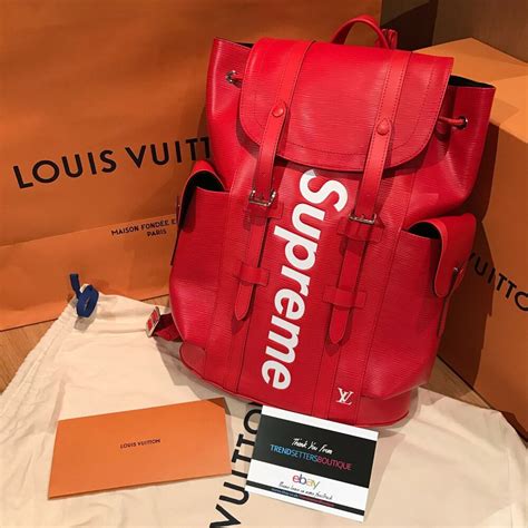 red and black louis vuitton backpack price|louis vuitton red bag price.